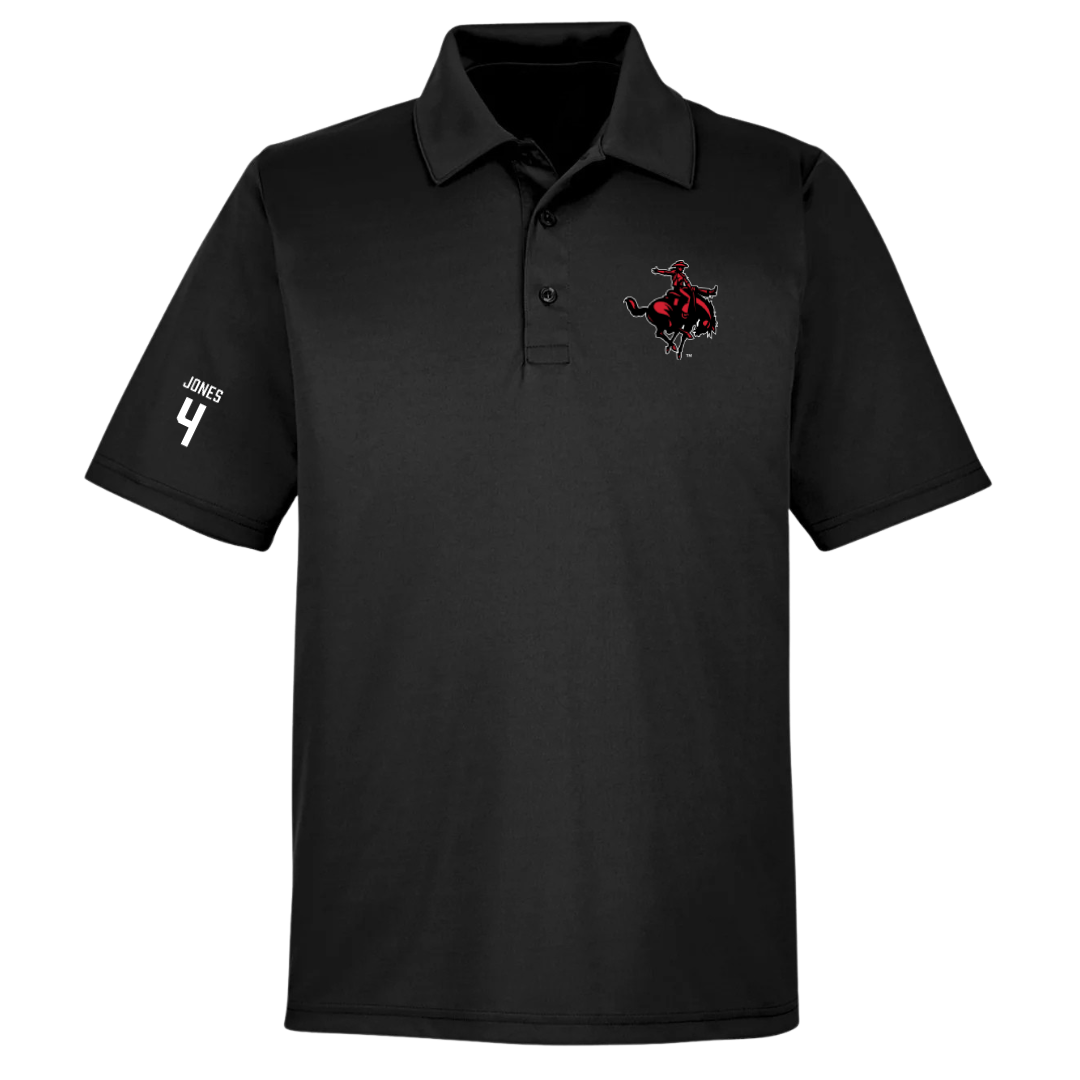 Northwestern Oklahoma State University Softball Black Polo - #4 Kathryn Jones