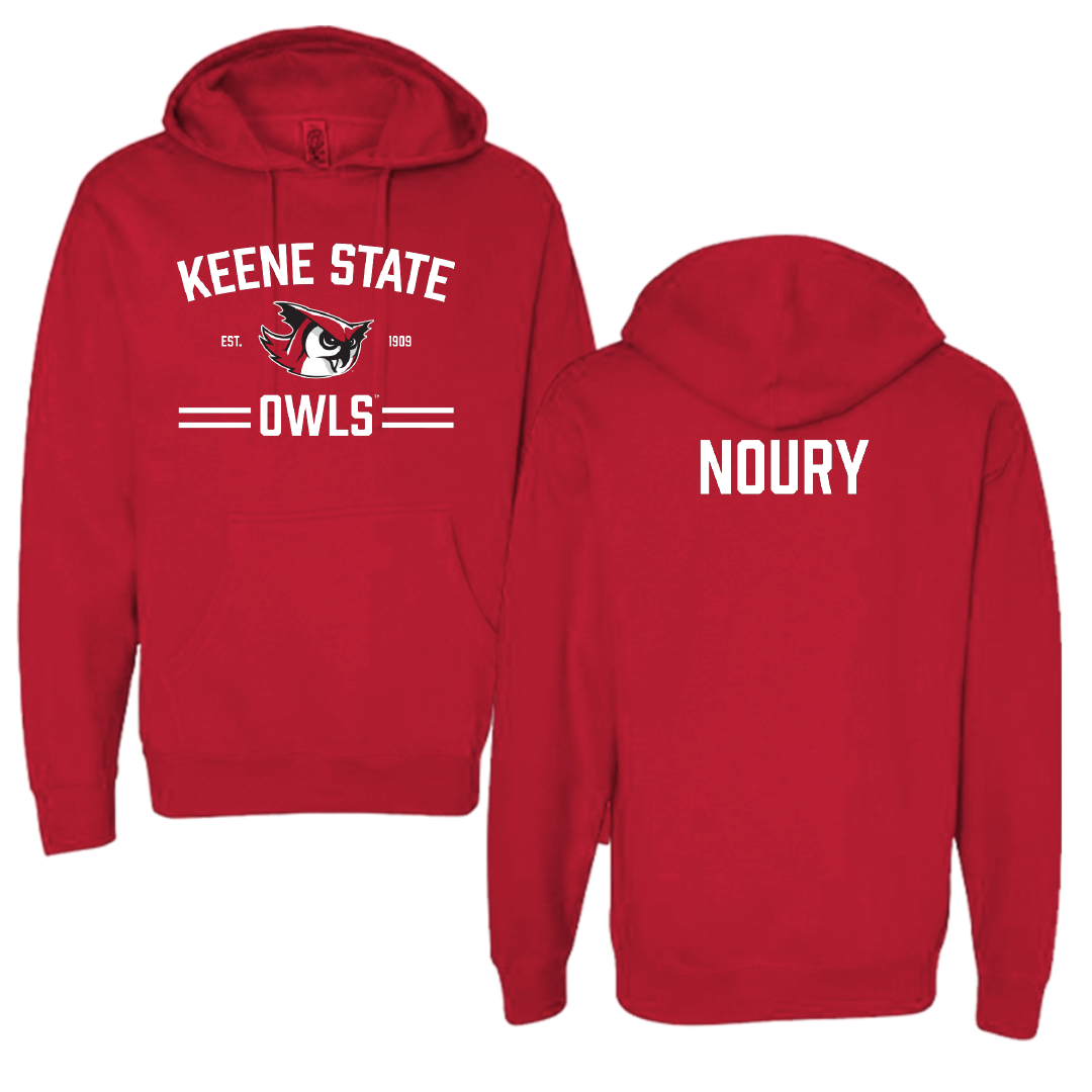 Keene State College Cheer Red General Hoodie - Sasha Noury