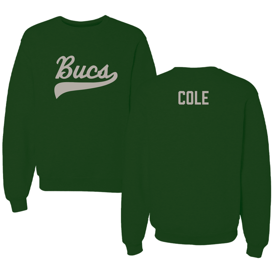 Shelton State Community College Cheer Forest Green Crewneck - Landon Cole