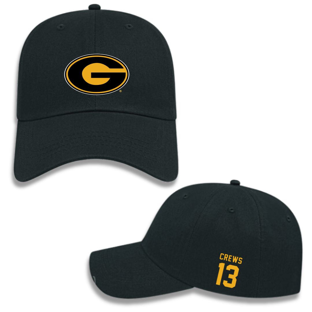 Grambling State University Football Black Hat - #13 Andre Crews