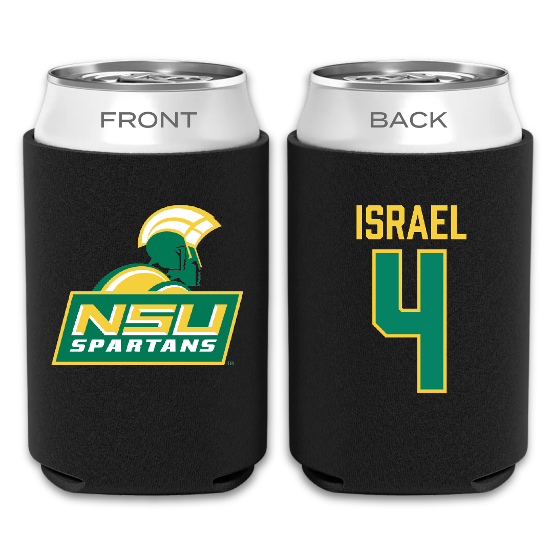 Norfolk State University Baseball Black Can Cooler - #4 Jaydan Israel