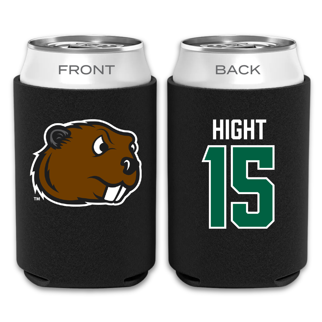 Minot State University Basketball Black Can Cooler - #15 Taury Hight
