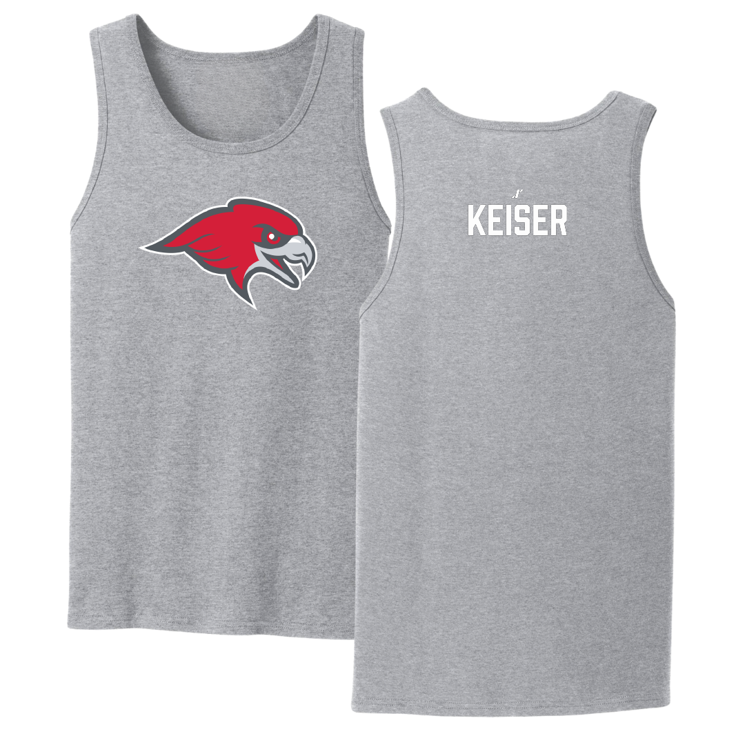 Montclair State University Softball Sport Gray Tank Top - Kylee Keiser