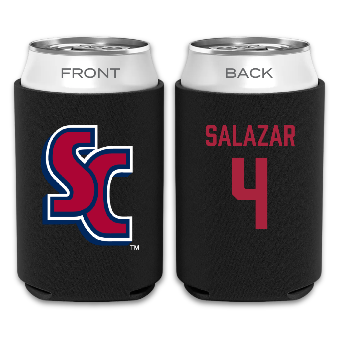 Sterling College Basketball Black Can Cooler - #4 Cameron Salazar