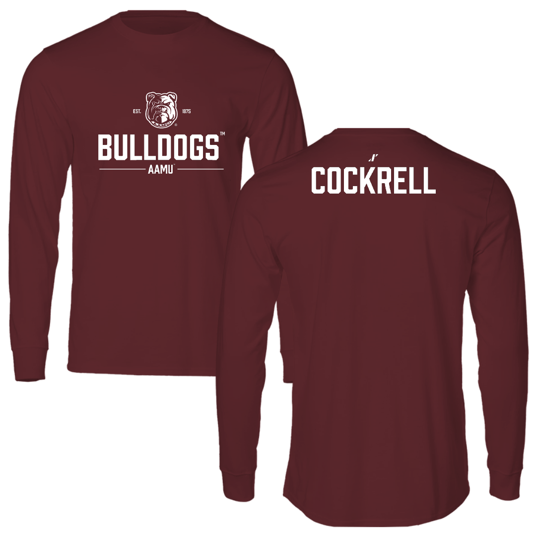 Alabama A&M University Cheer Maroon General Performance Long Sleeve - Reign Cockrell