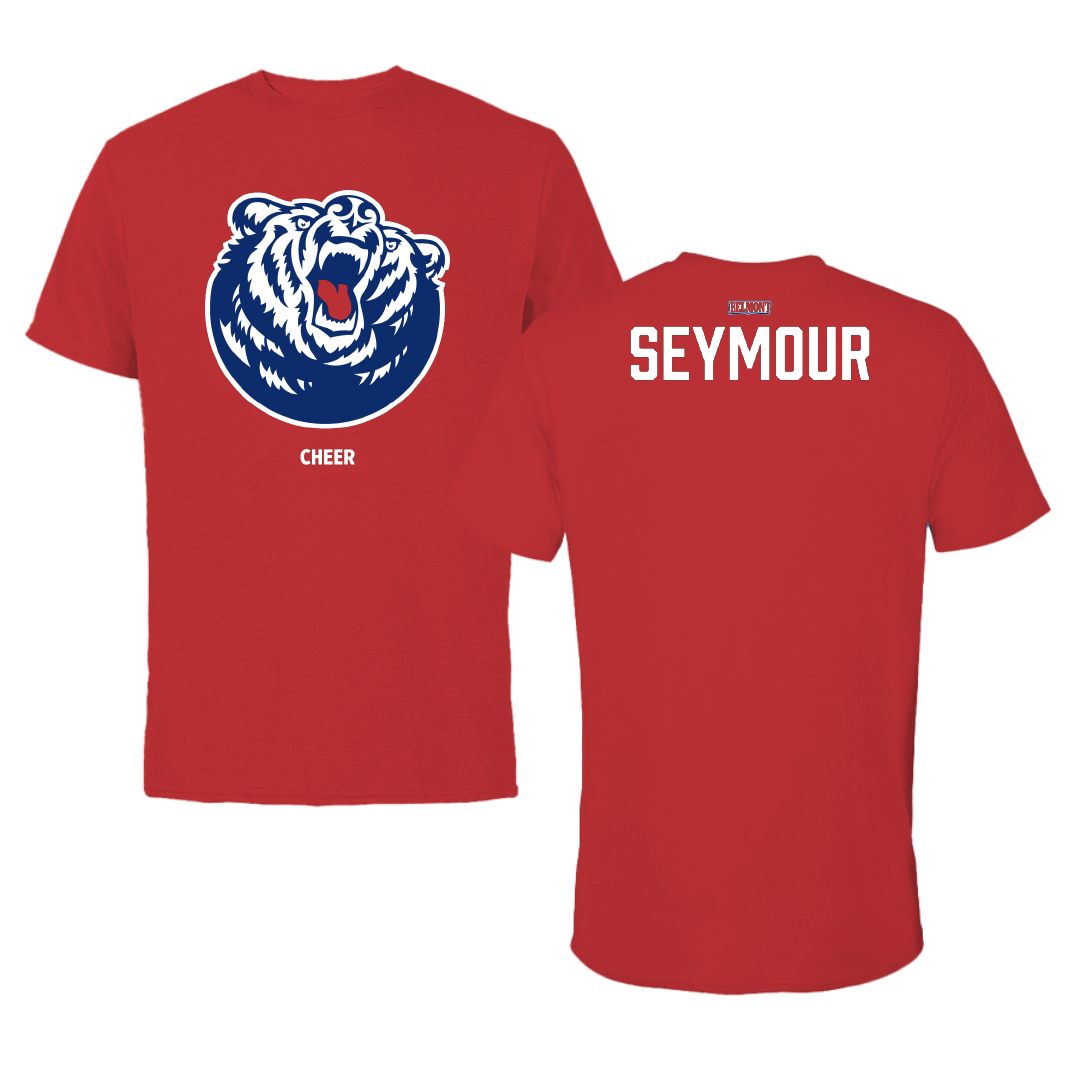 Belmont University Cheer Red Performance Tee - Sophia Seymour
