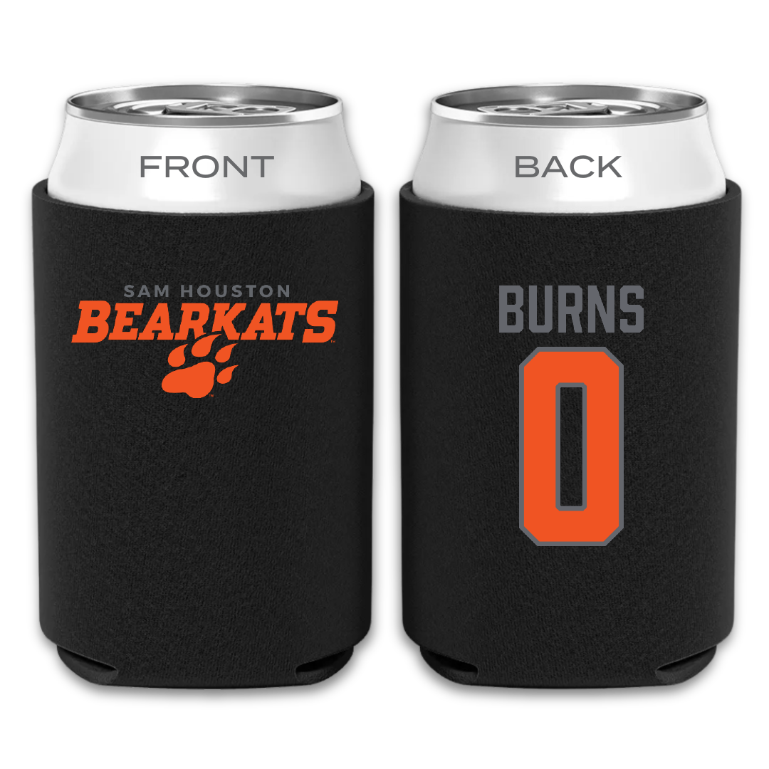 Sam Houston State University Basketball Black Can Cooler - #0 Brennen Burns