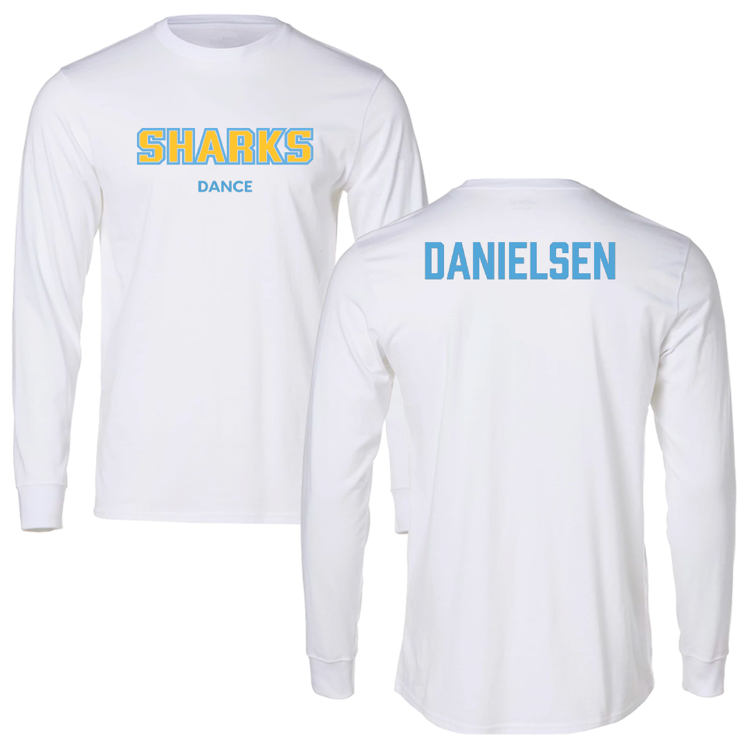 Long Island University Dance White Performance Long Sleeve - Samantha Danielsen