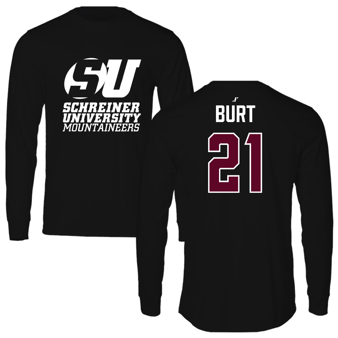 Schreiner University Other Black Performance Long Sleeve - #21 Ryan Burt