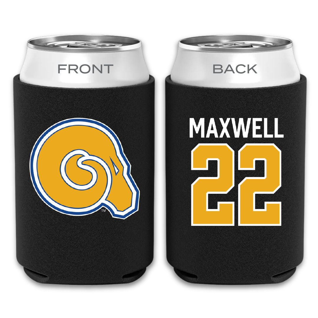 Albany State University Basketball Black Can Cooler - #22 Greg Maxwell