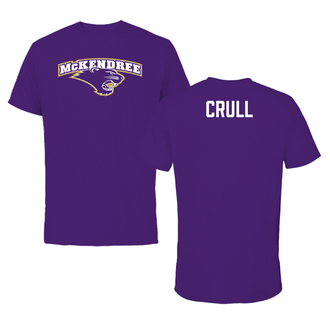 McKendree University Wrestling (W) Purple Performance Tee - Heather Crull