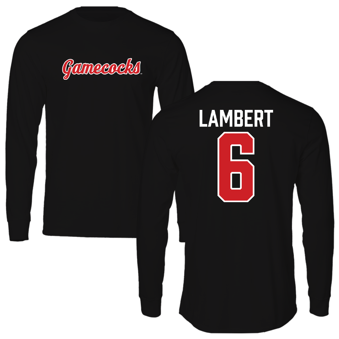 Jacksonville State University Football Black Long Sleeve - #6 Carter Lambert