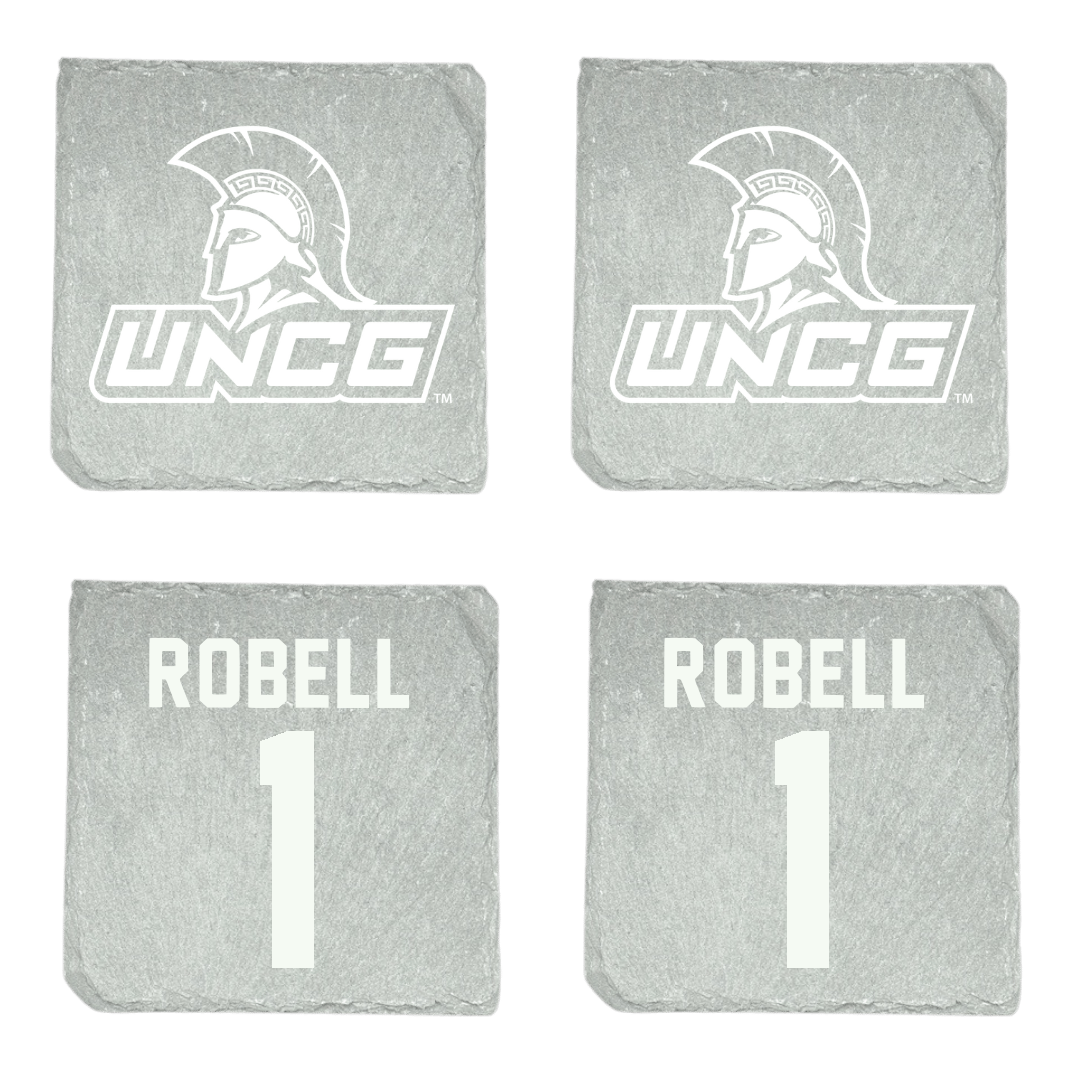 UNC Greensboro Soccer (W) Stone Coaster (4 Pack)  - #1 Cara Robell