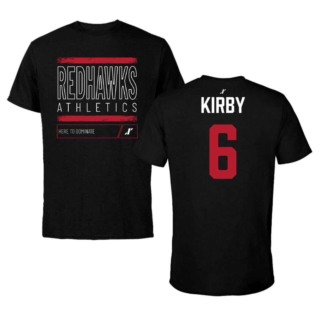 Miami University (Ohio) Basketball (M) Black Dominate Tee - #6 Justin Kirby