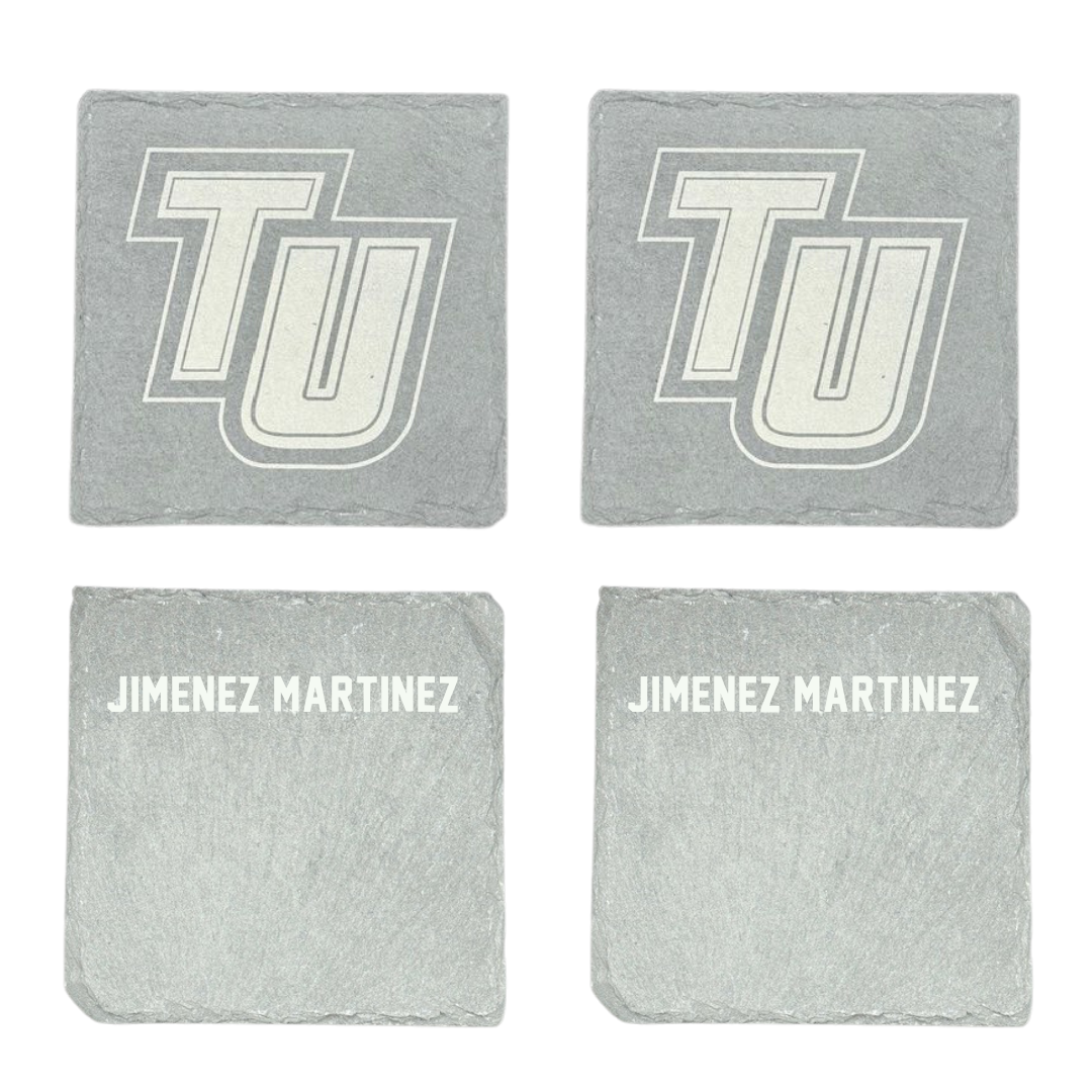 Tusculum University Tennis Stone Coaster (4 Pack)  - Mario Jimenez Martinez