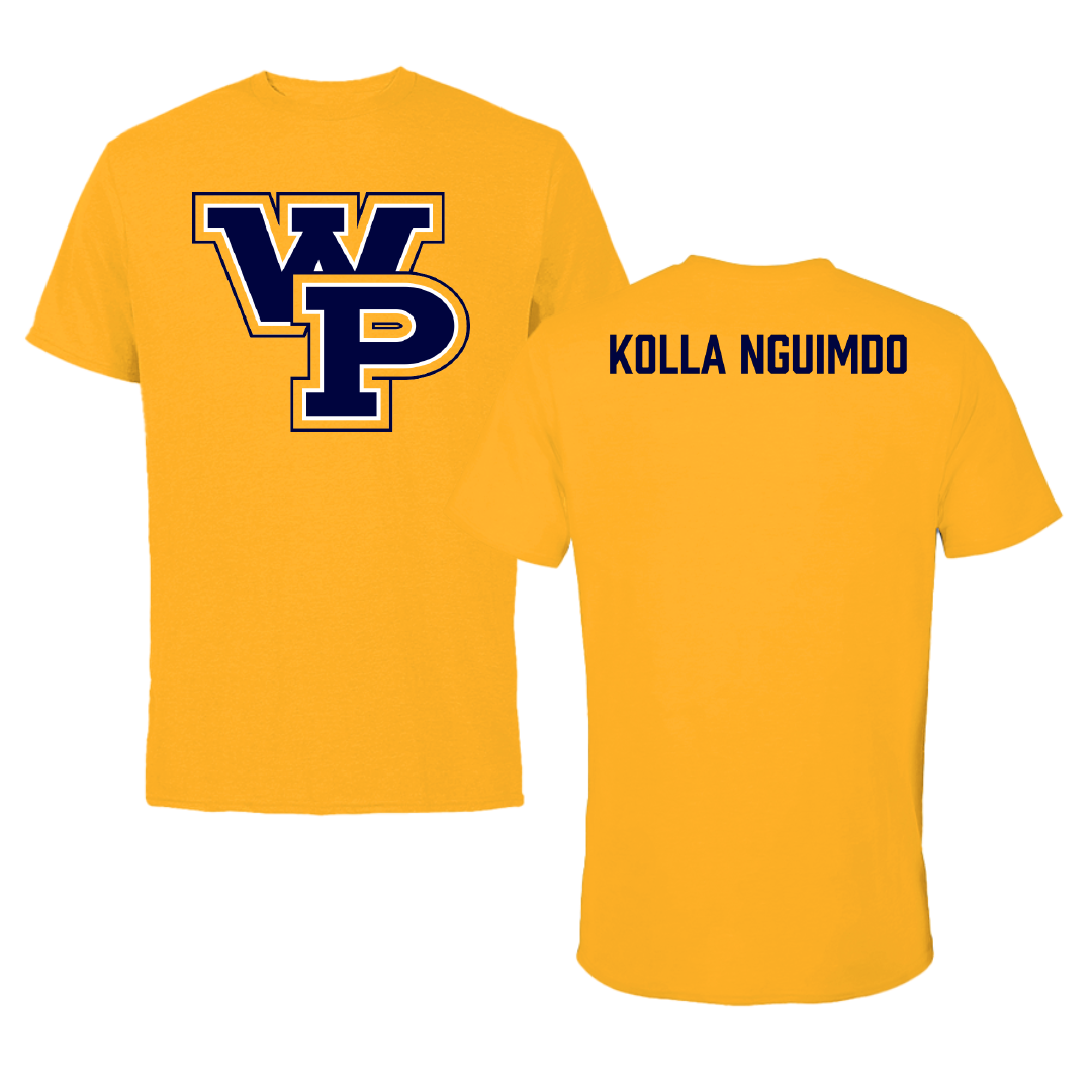William Penn University TF and XC Gold Performance Tee - Frederick Kolla Nguimdo