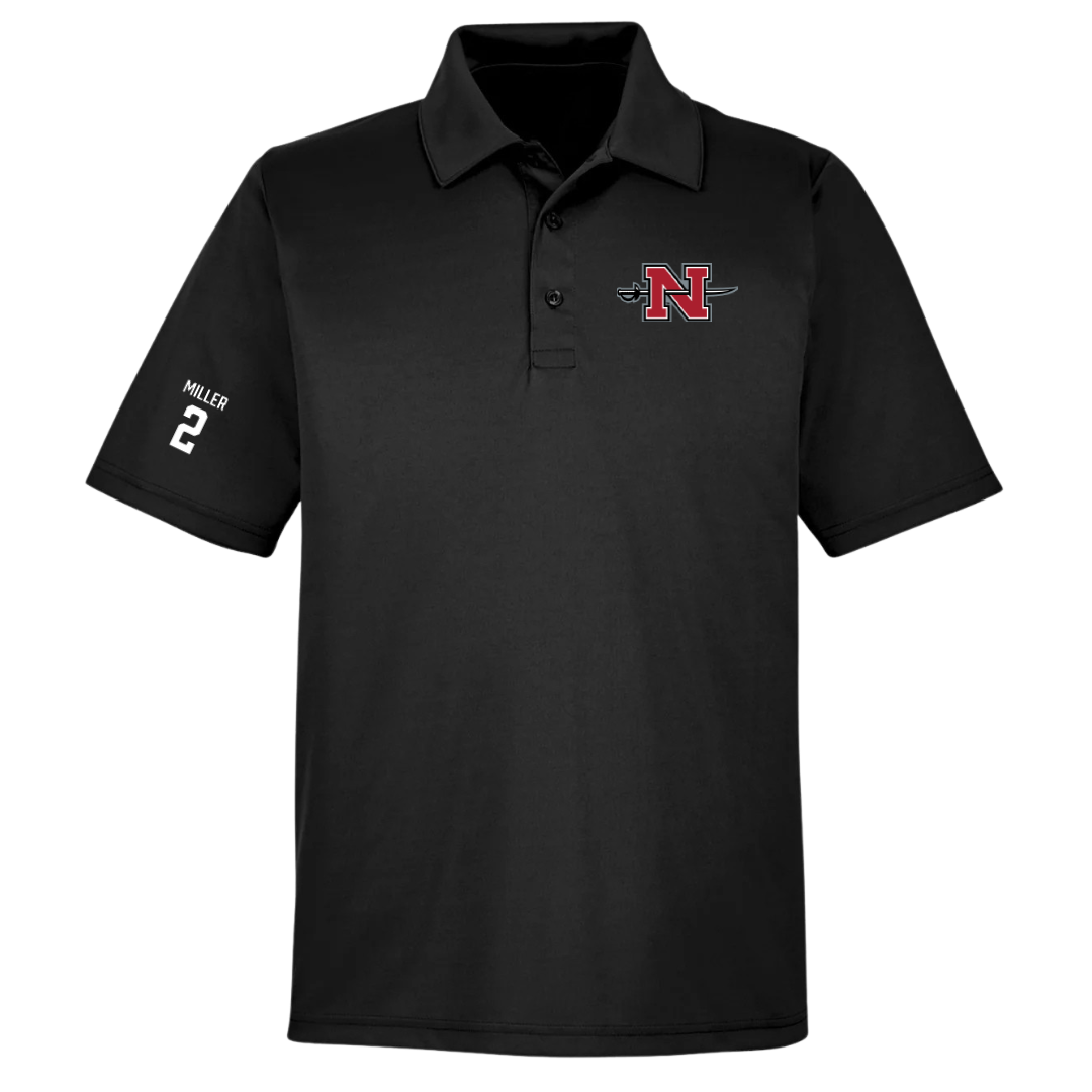 Nicholls State University Basketball (W) Black Polo - #2 Paris Miller