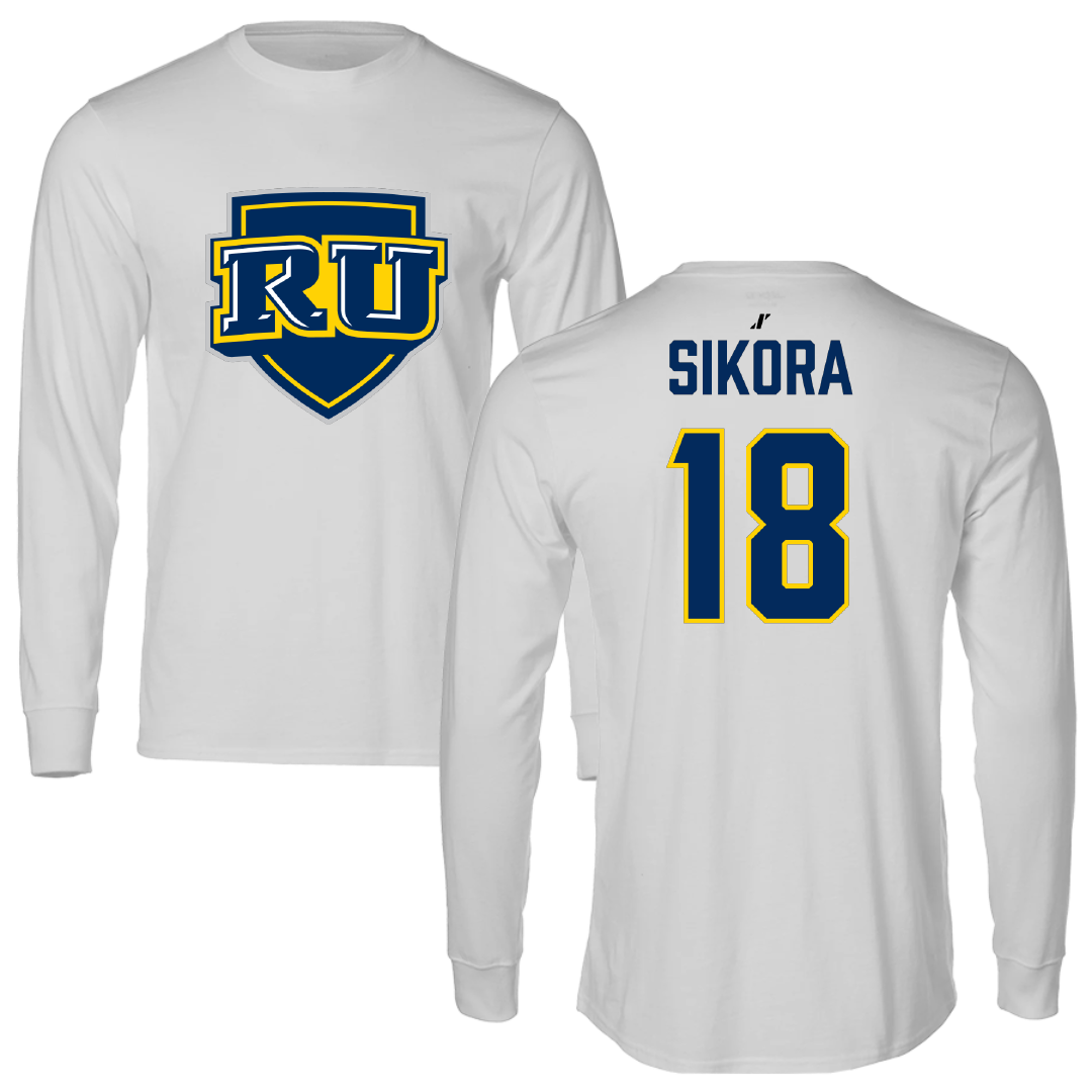 Regis University (Colorado) Softball Light Gray Long Sleeve - #18 Eleanor Sikora