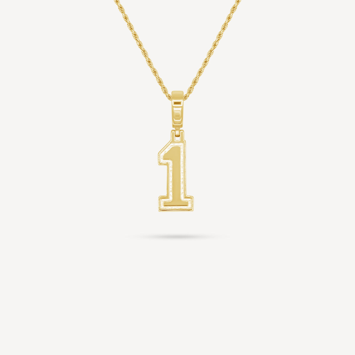 Gold Presidents Pendant and Chain - #1 Hannah Simko