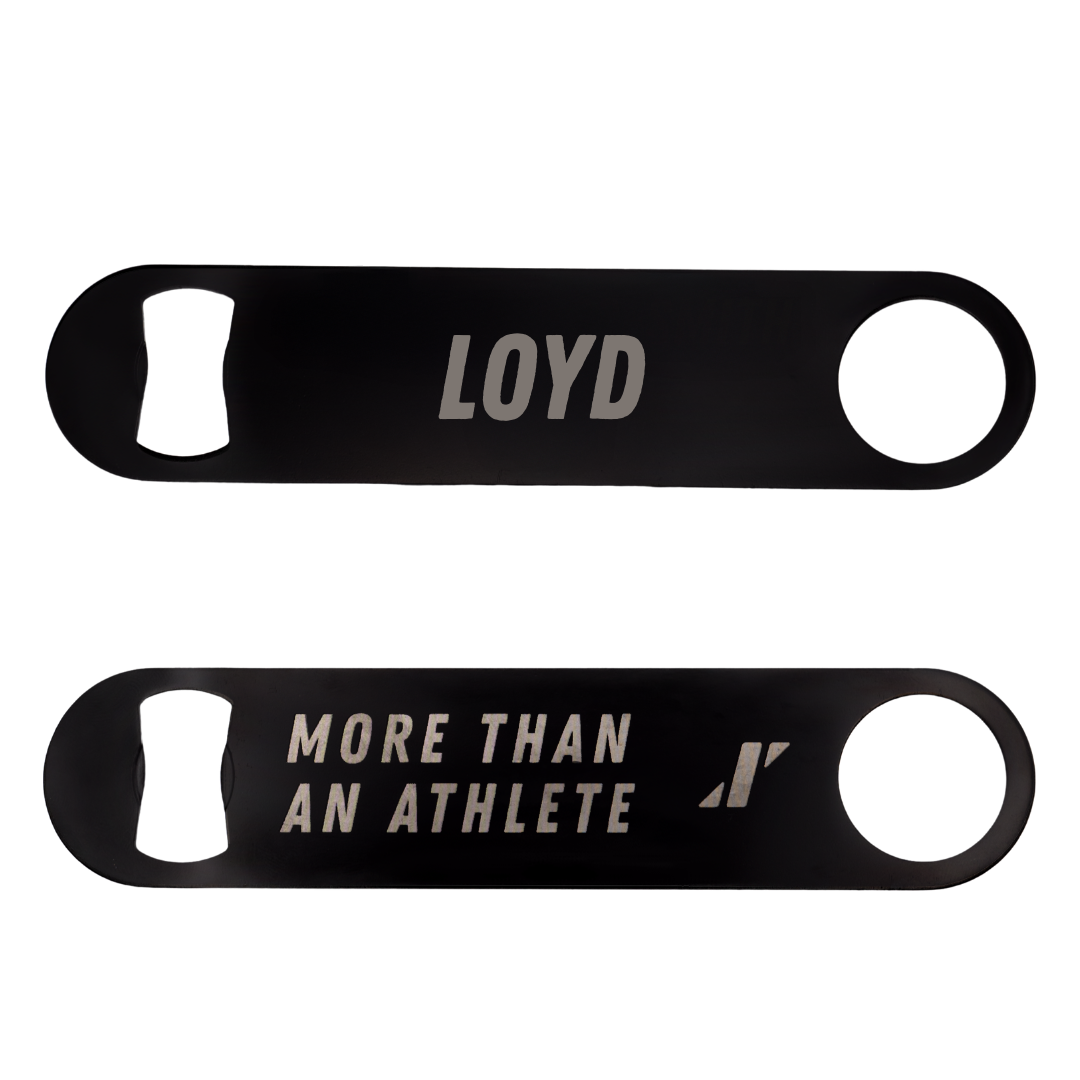 Northwestern State University TF and XC Black Bottle Opener - Galen Loyd