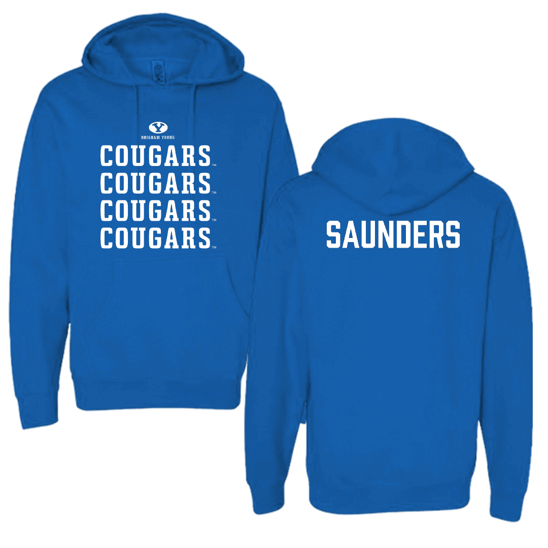 Brigham Young University TF and XC Blue General Hoodie - Connor Saunders