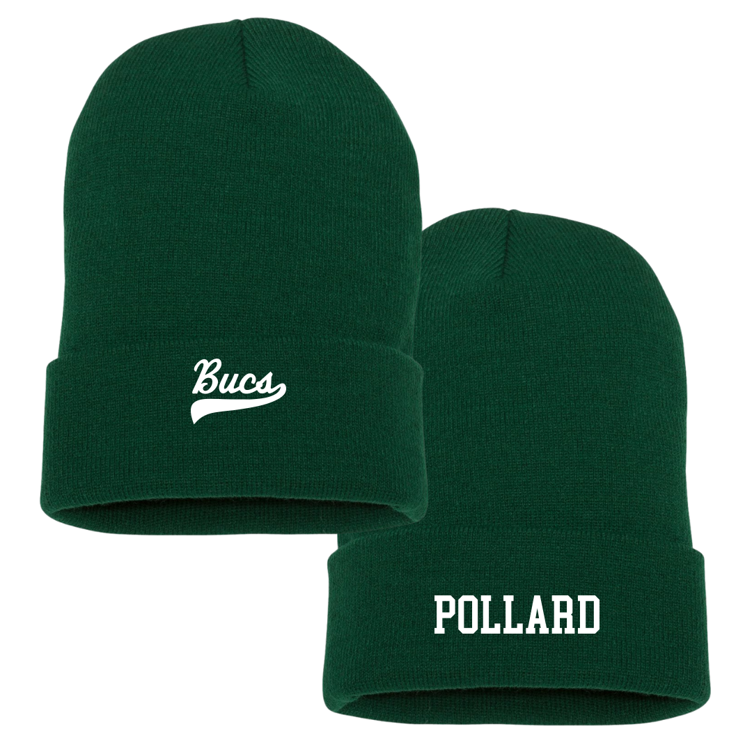 Shelton State Community College Cheer University Green Beanie - Cameron Pollard