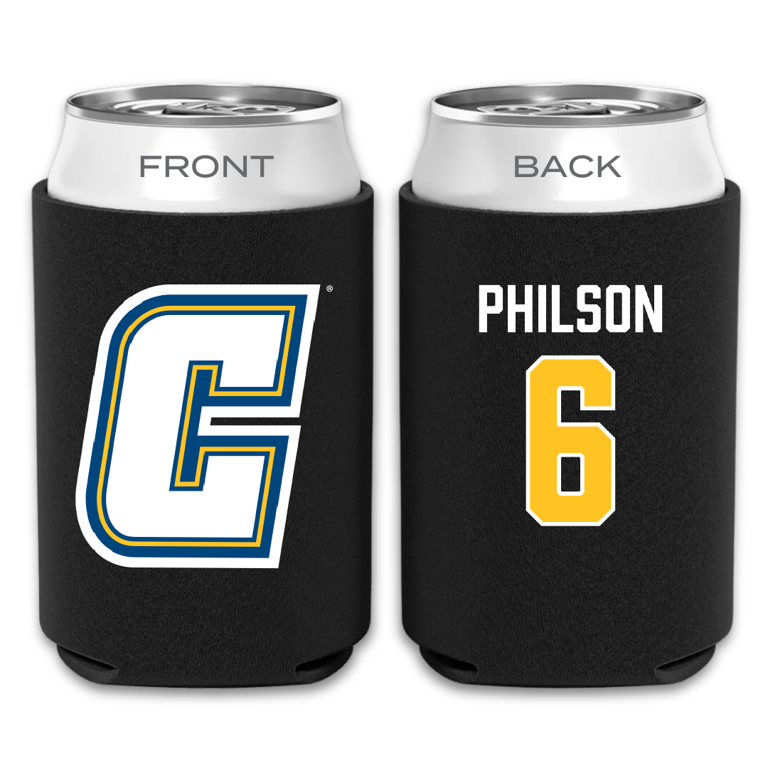 Coker University Acrobatics & Tumbling Black Can Cooler - #6 Camryn Philson