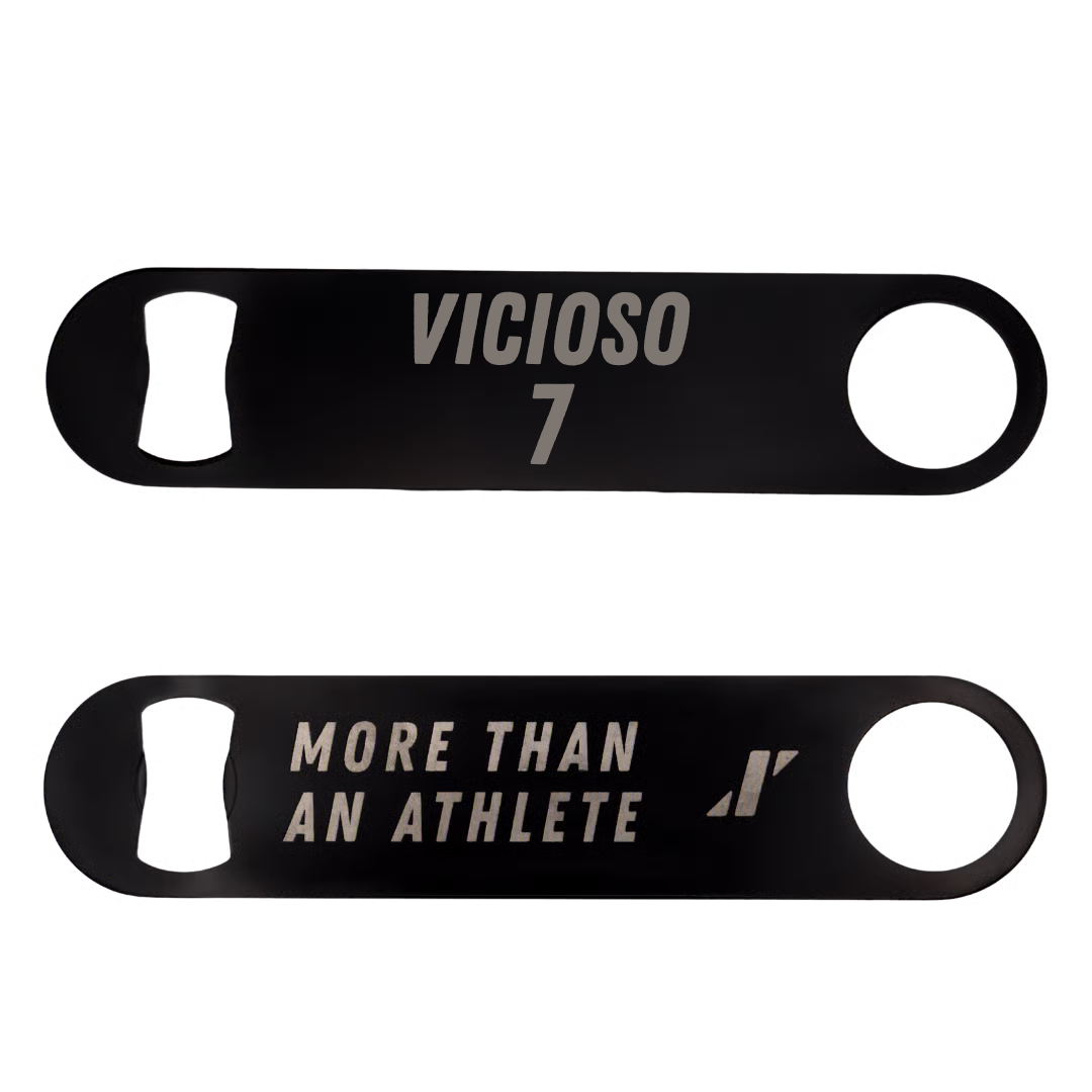Soccer Black Bottle Opener - #7 Horacio Vicioso