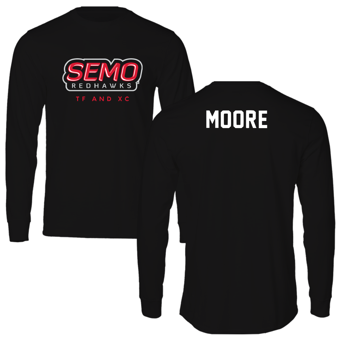 Southeast Missouri State University TF and XC Black Long Sleeve - Connor Moore
