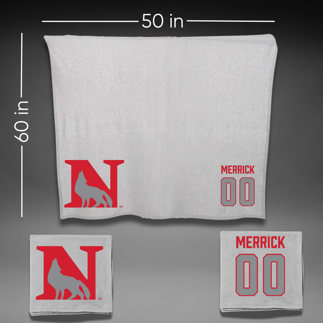 Newberry College Cheer Gray Blanket - #00 Alaina Merrick