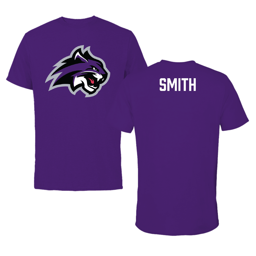 Wiley University TF and XC Purple Tee - Anthony Smith
