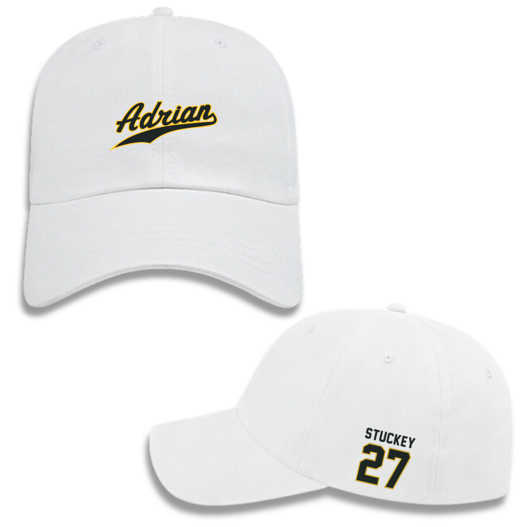 Adrian College Lacrosse (M) White Hat - #27 Owen Stuckey
