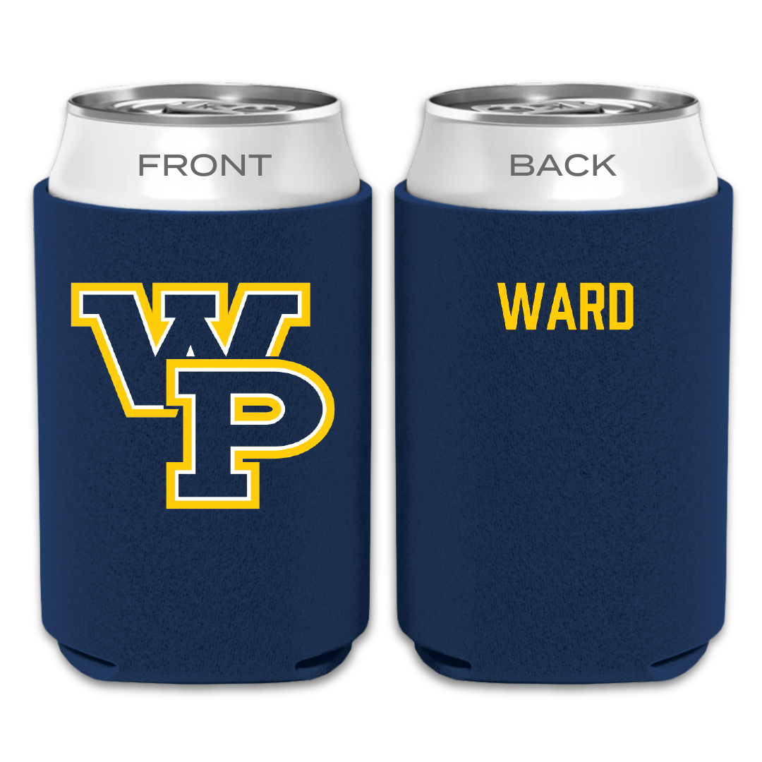 William Penn University Football Navy Can Cooler - Shawn Ward