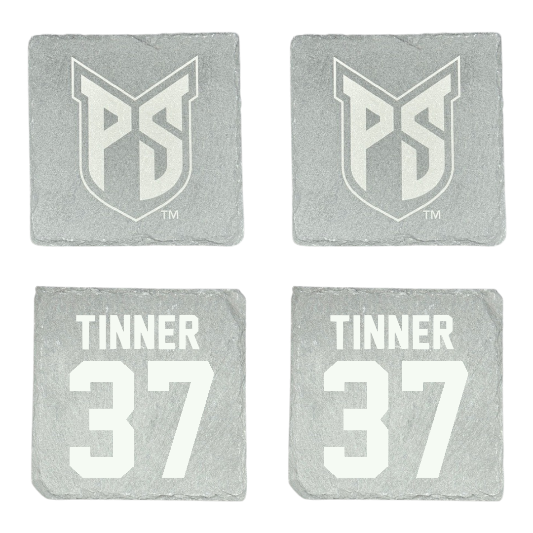 Portland State University Football Stone Coaster (4 Pack)  - #37 Kayce Tinner