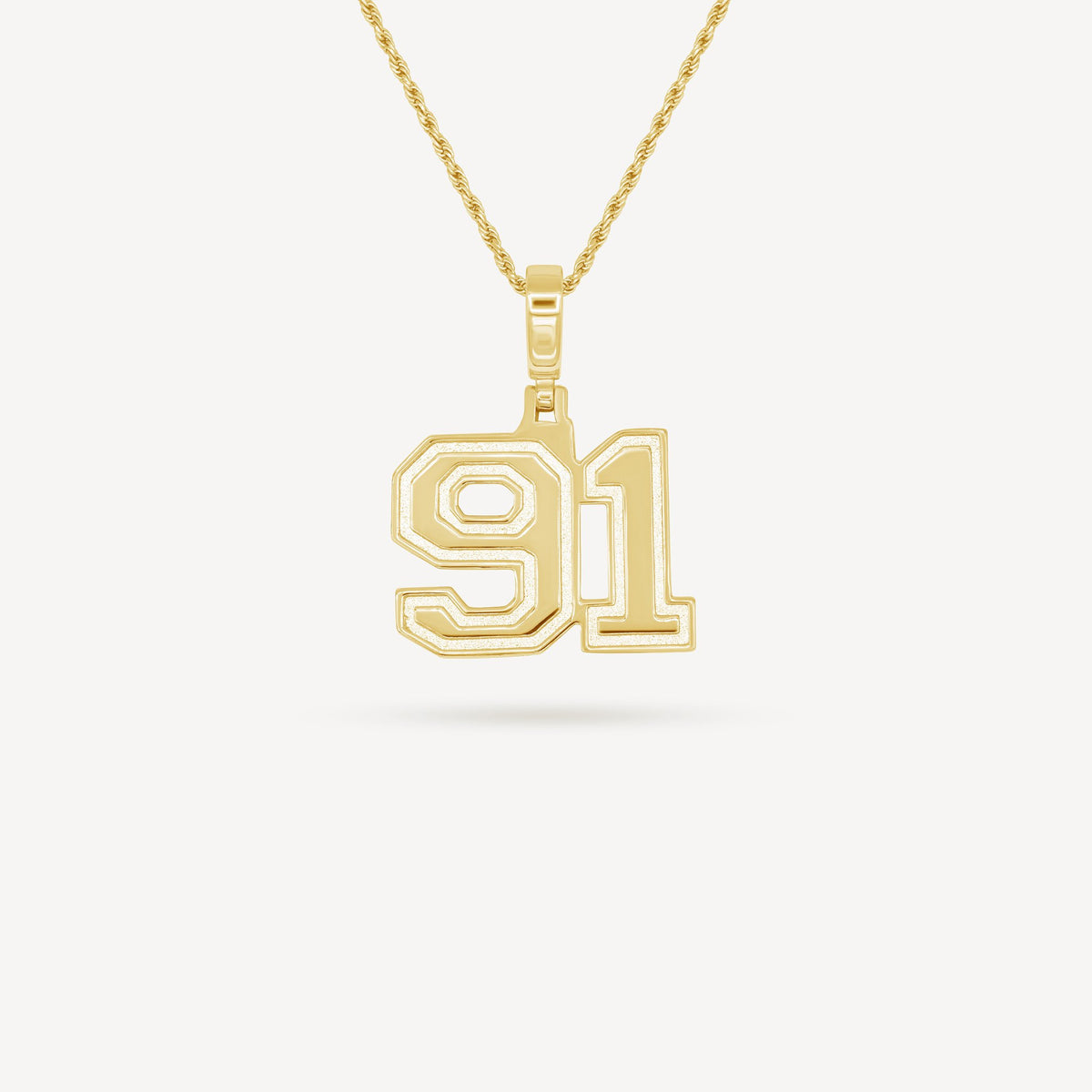 Gold Presidents Pendant and Chain - #91 Dominic Bifano