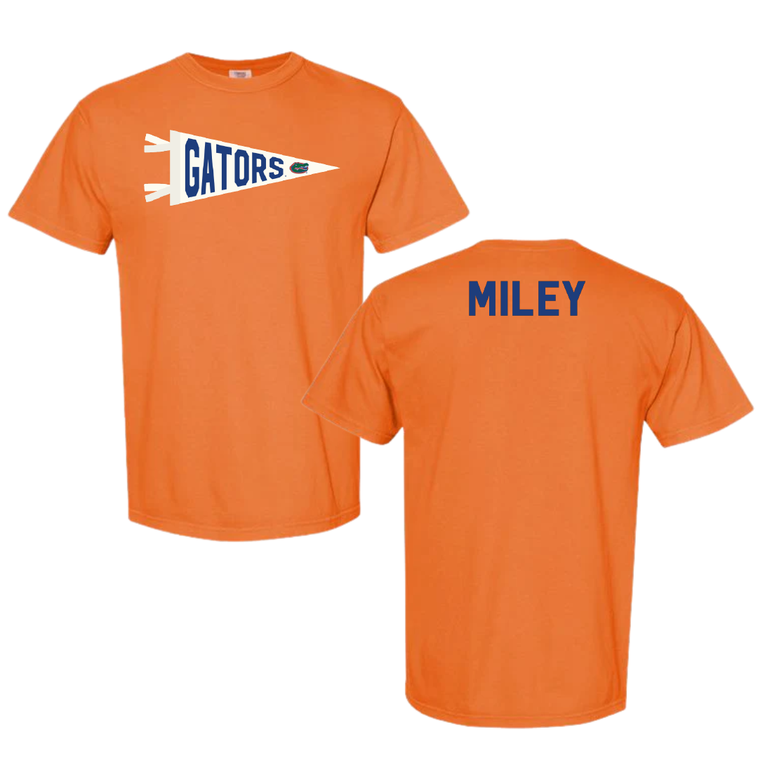 University of Florida TF and XC Orange Pennant Comfort Colors Tee - Jacob Miley