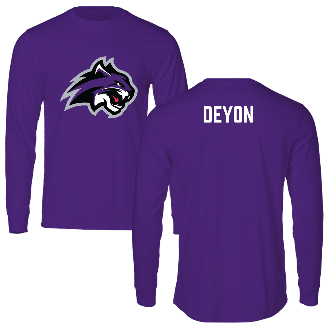 Wiley University TF and XC Purple Performance Long Sleeve - Kyla Deyon