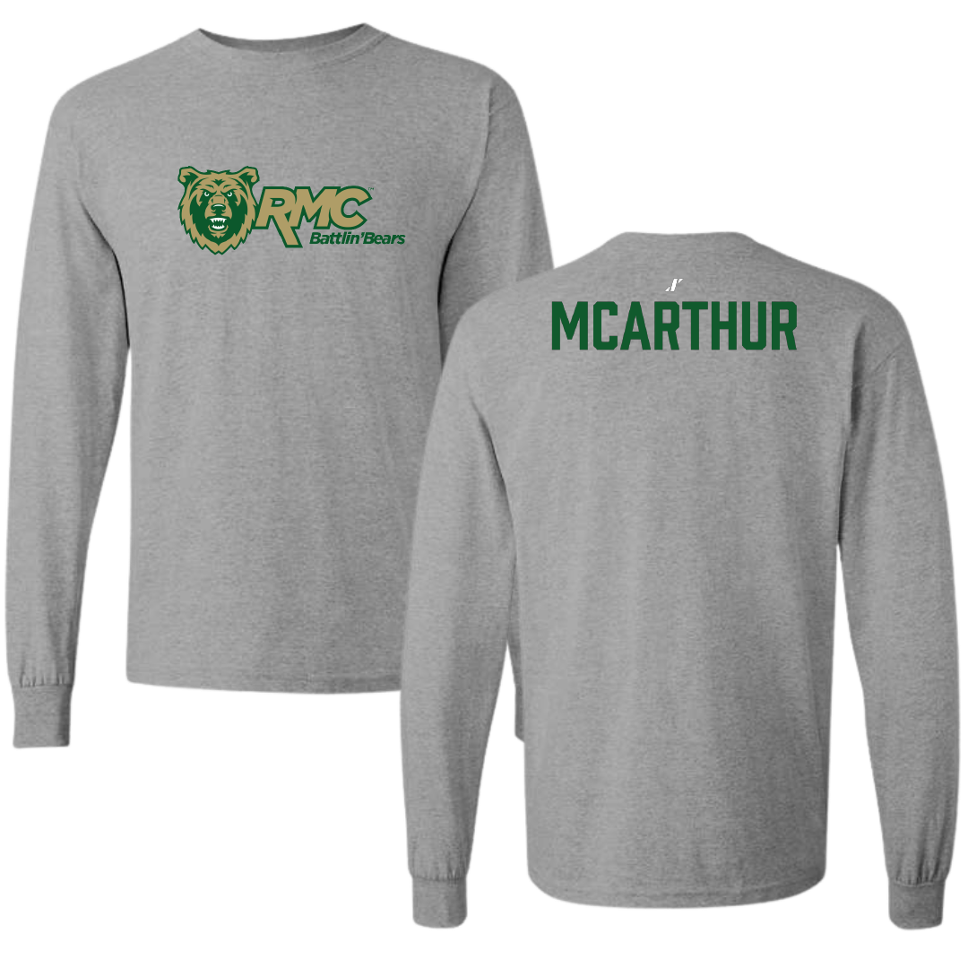 Rocky Mountain College Cheer Sport Gray Long Sleeve - Britney McArthur