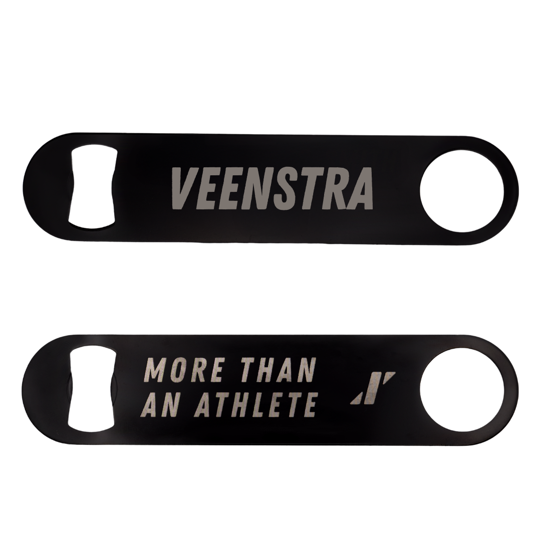 Eastern Washington University Cheer Black Bottle Opener - Jason Veenstra