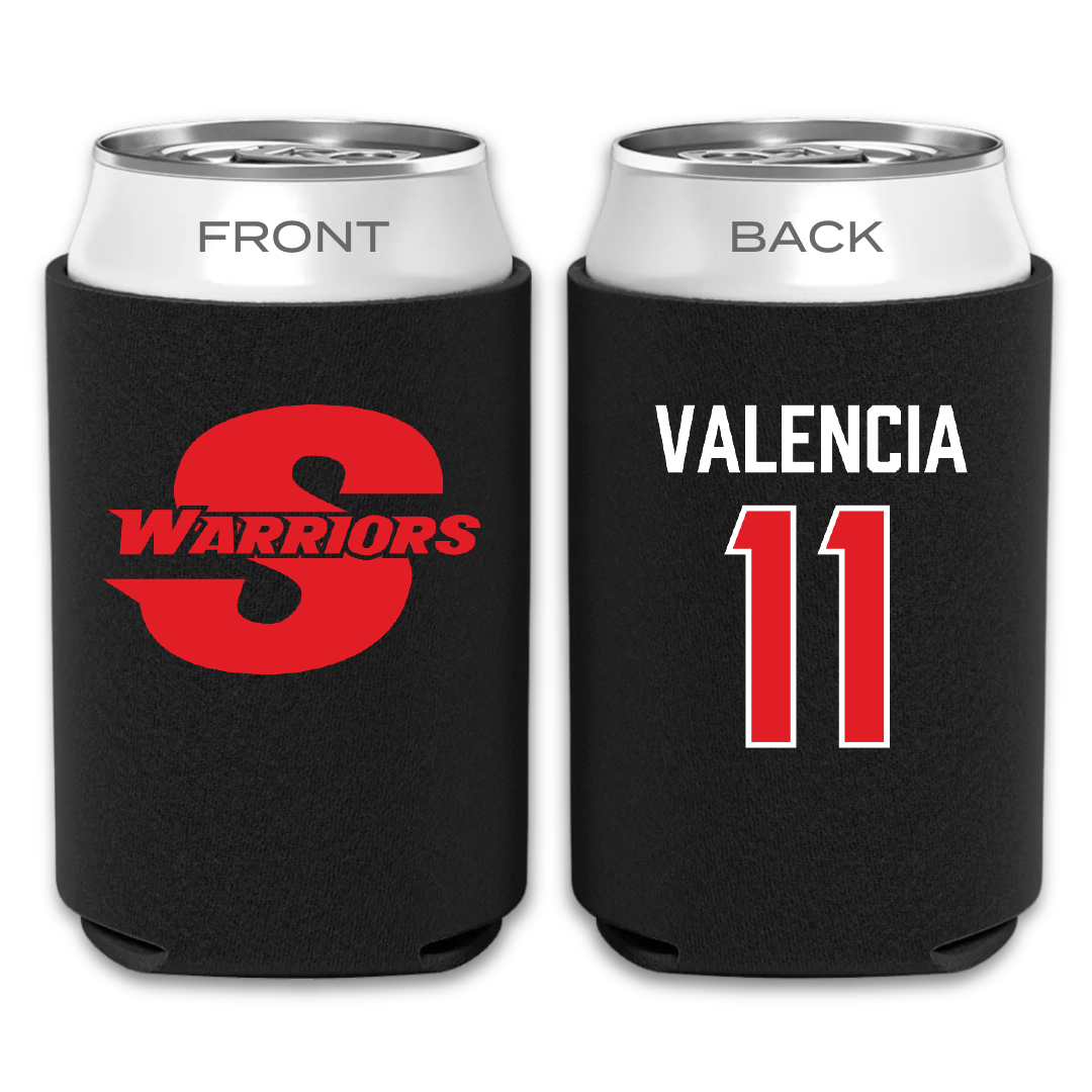 Stanislaus State Volleyball (W) Black Can Cooler - #11 Gabriella Valencia