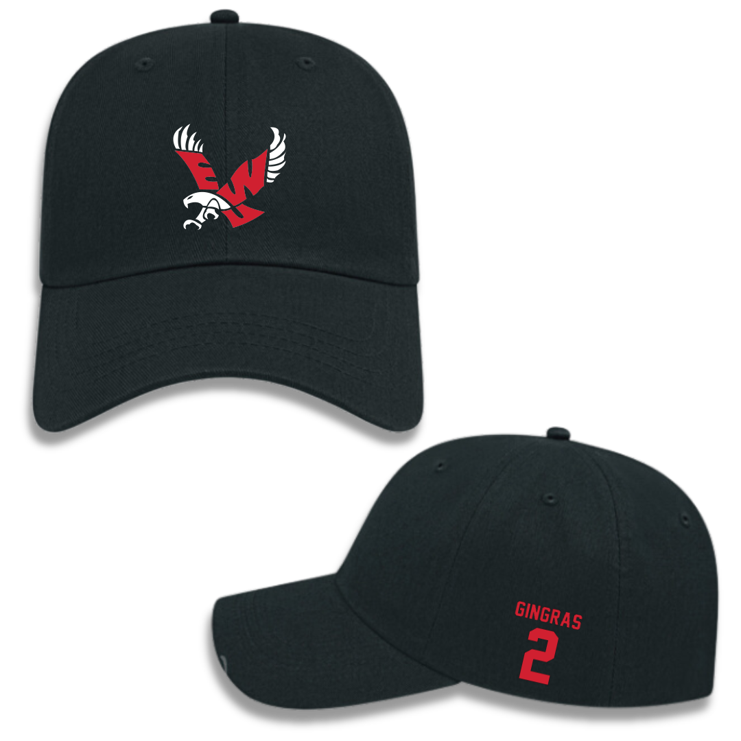 Eastern Washington University Basketball (W) Black Hat - #2 Caitlin Gingras