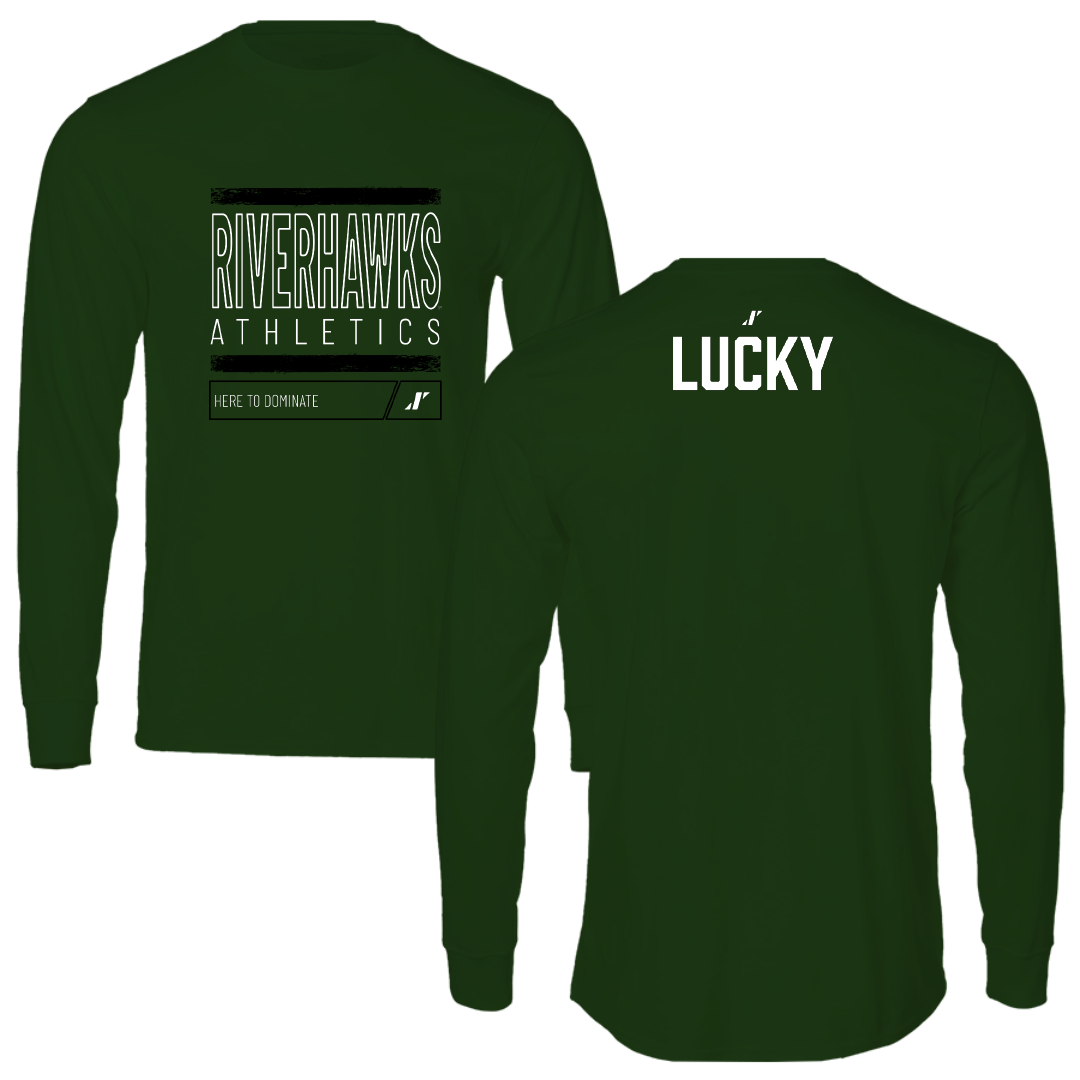 Northeastern State University Baseball Forest Green Dominate Long Sleeve - Jameson Lucky