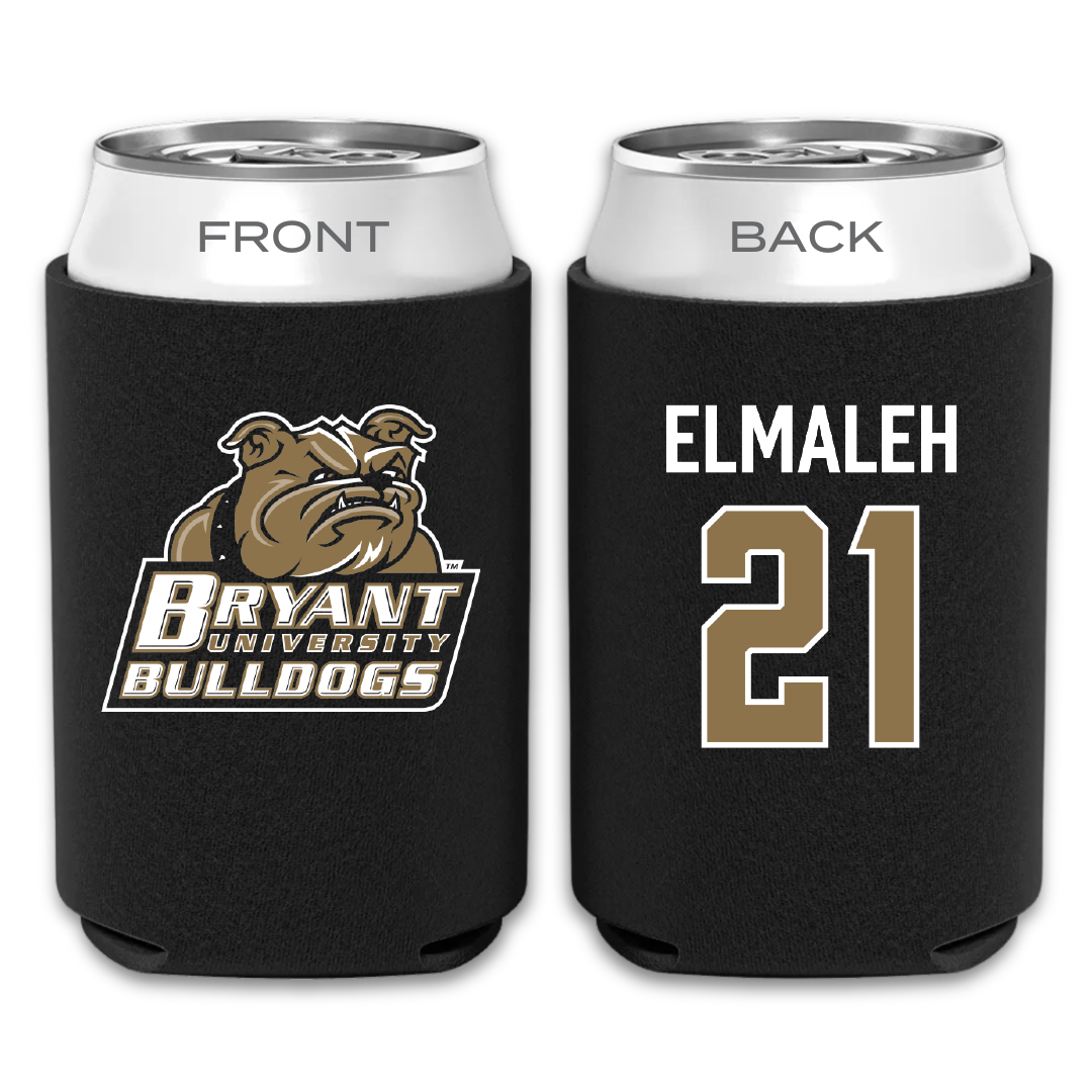 Bryant University Lacrosse (M) Black Can Cooler - #21 Luca Elmaleh