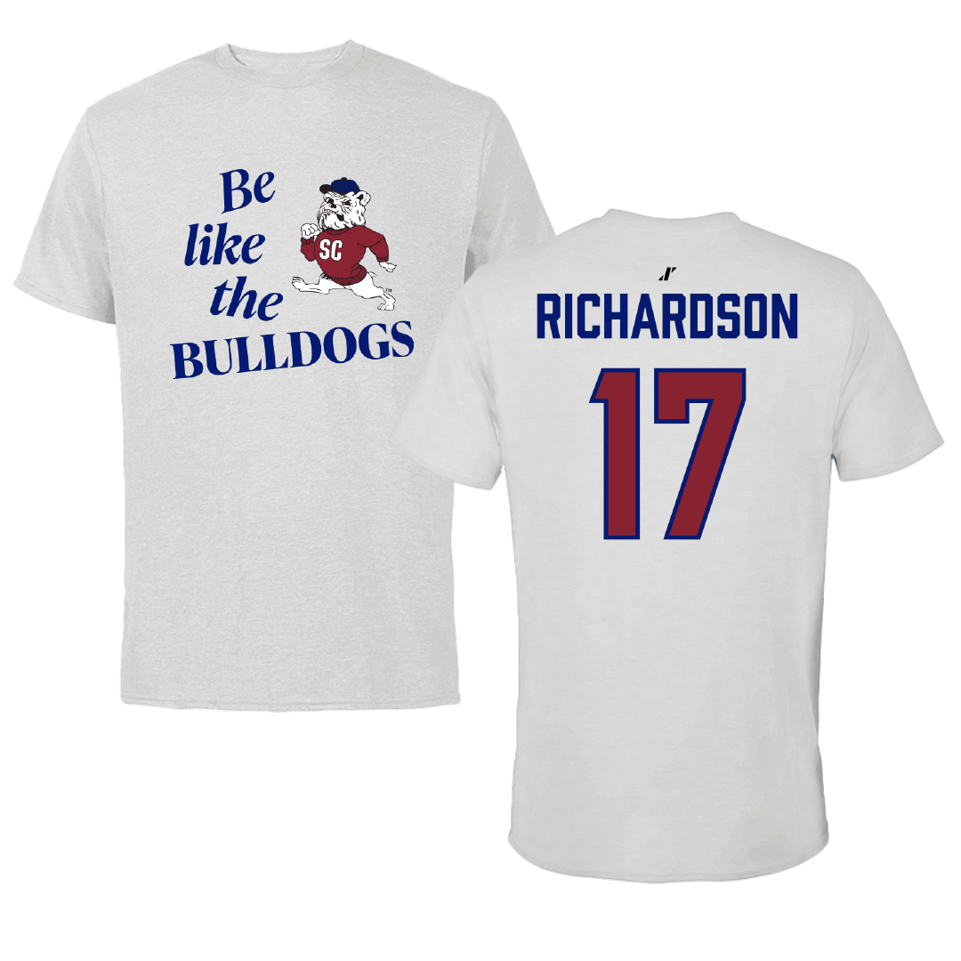 South Carolina State University Football Light Gray Be Like Us Tee - #17 Malik Richardson