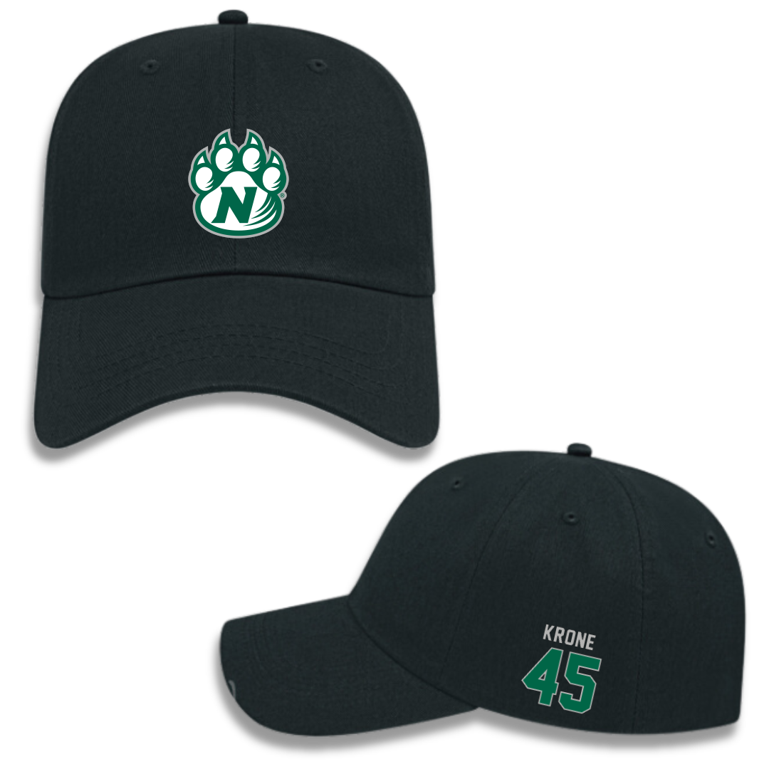 Northwest Missouri State University Football Black Hat - #45 Bryce Krone