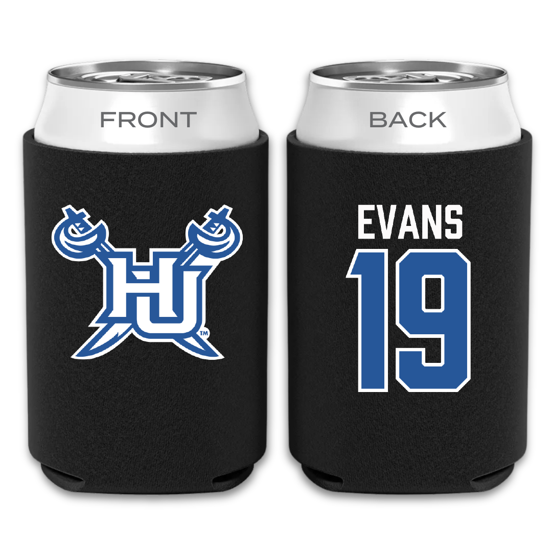 Hampton University Softball Black Can Cooler - #19 Jada Evans