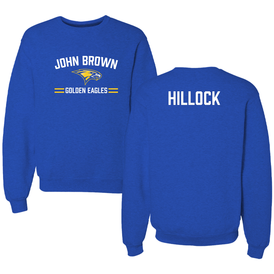 John Brown University Tennis (M) Blue General Crewneck - Jonathan Hillock