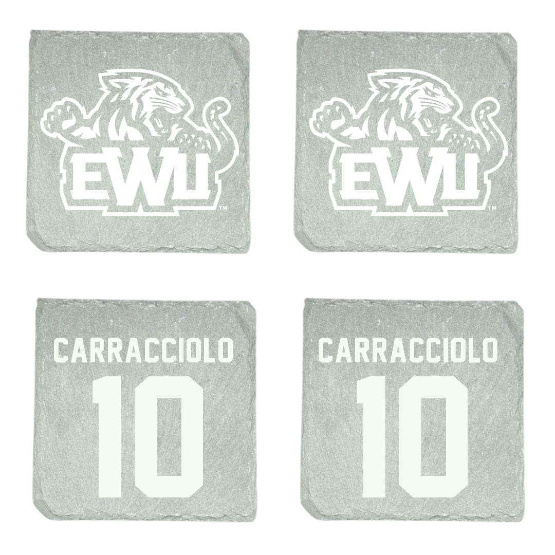 Edward Waters University Baseball Stone Coaster (4 Pack)  - #10 Andres Carracciolo