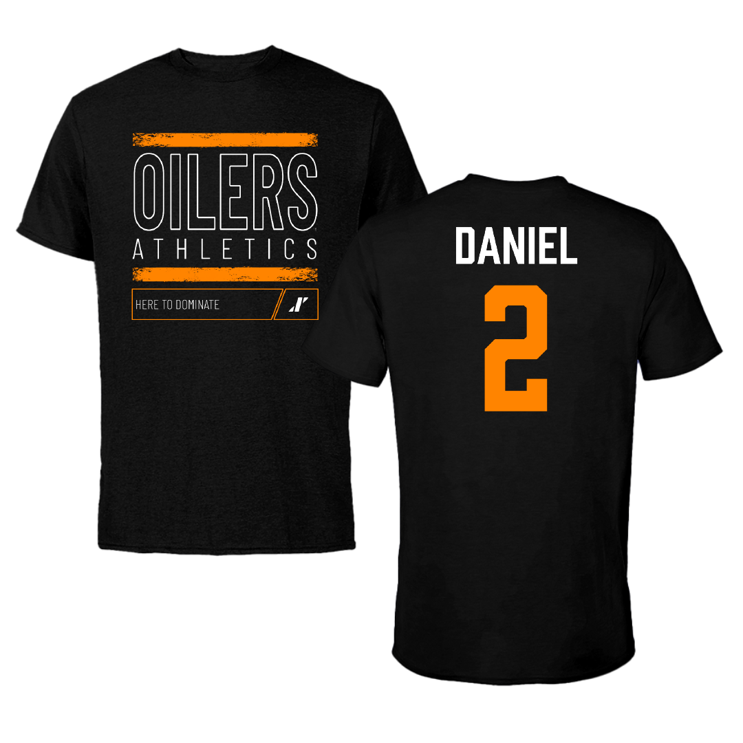 University of Findlay Baseball Black Dominate Performance Tee - #2 Keelan Daniel