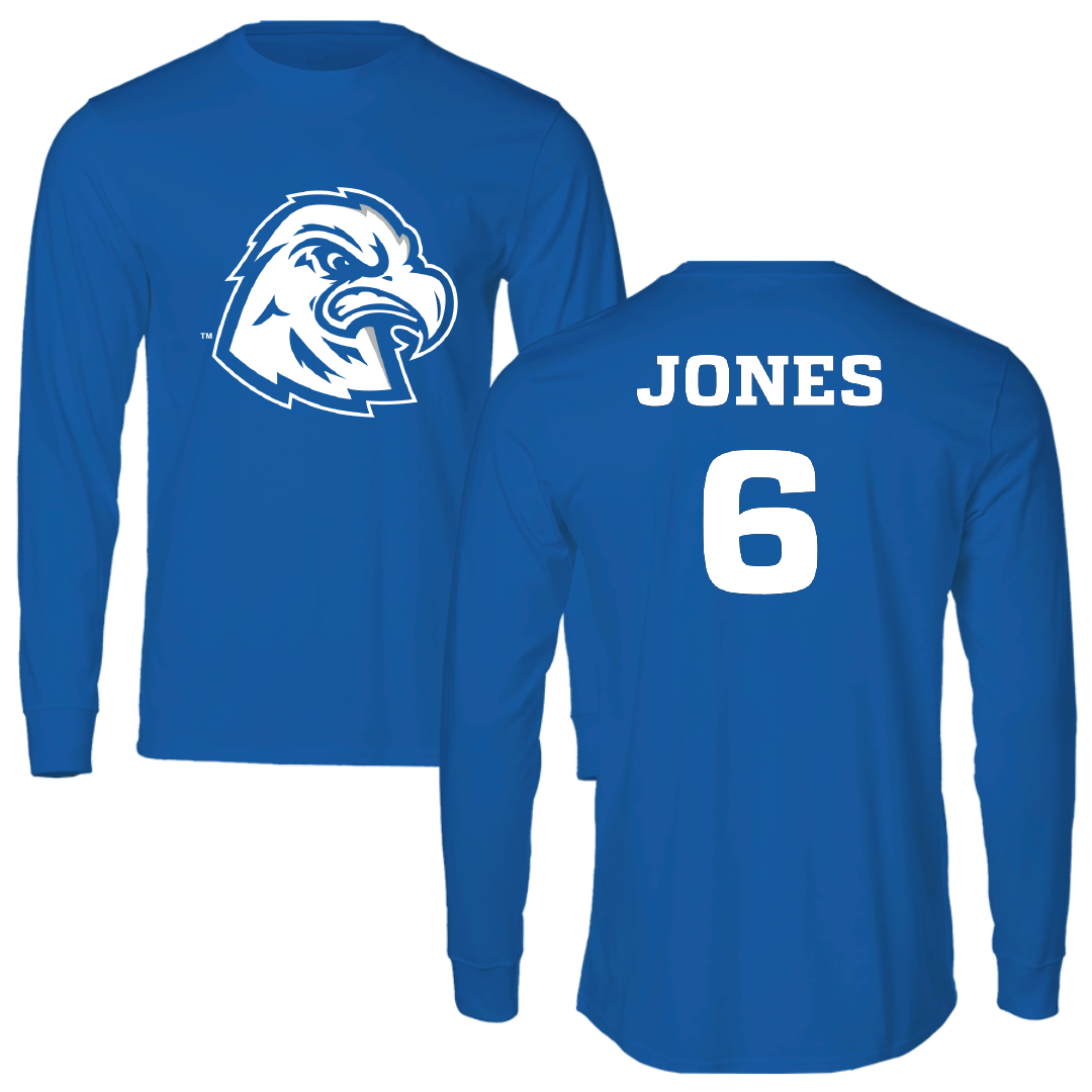 Calhoun Community College Softball Blue Long Sleeve - #6 Emily Jones
